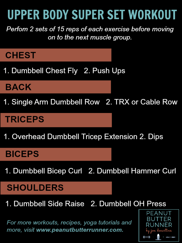 7 Minute Real Time Bicep, Tricep, and Shoulder Ex Workout: Super Sets 