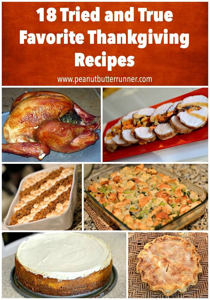 Tried and True Favorite Thanksgiving Recipes: 2016